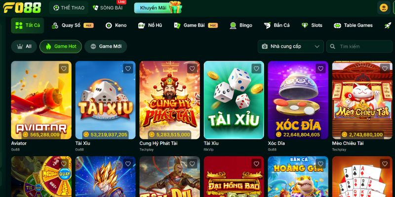 Khái quát thông tin về nhà cái FO88 